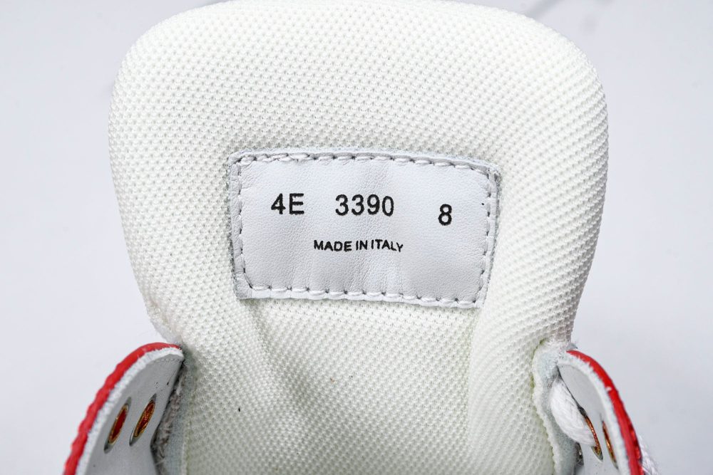 Prada America's Cup Sneaker 'Red Silver' - Image 14