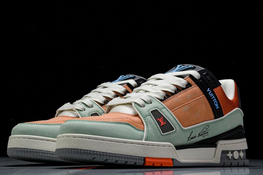 Louis Vuittоп Trainer Low 'Orange Multi' - Image 2