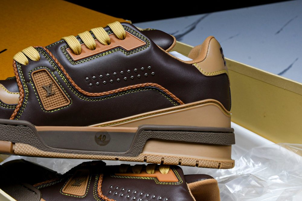 Louis Vuittоп Trainer Low Western 'Brown' - Image 28