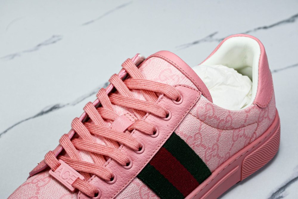 Guссi Ace Web 'Pink Monogram' - Image 10