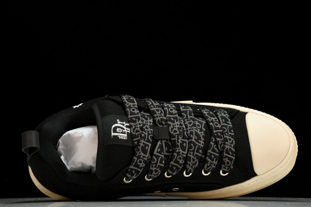 D1or B23 Skater Low x ERL 'Black Canvas' - Image 4
