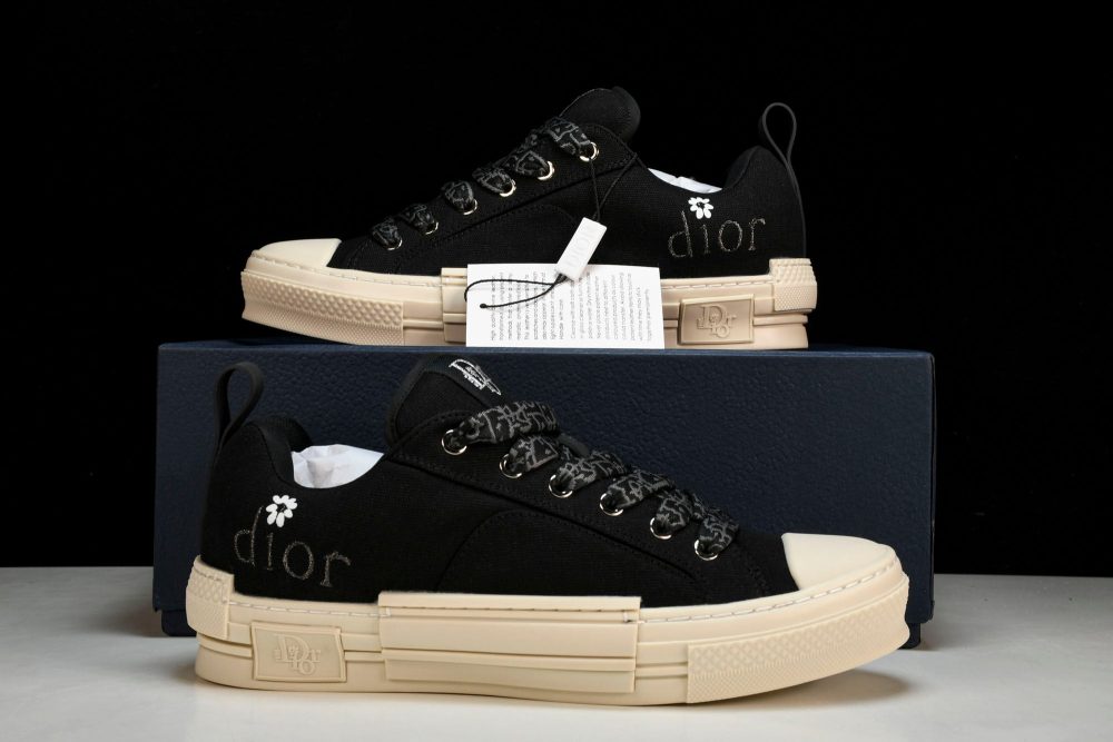 D1or B23 Skater Low x ERL 'Black Canvas' - Image 21