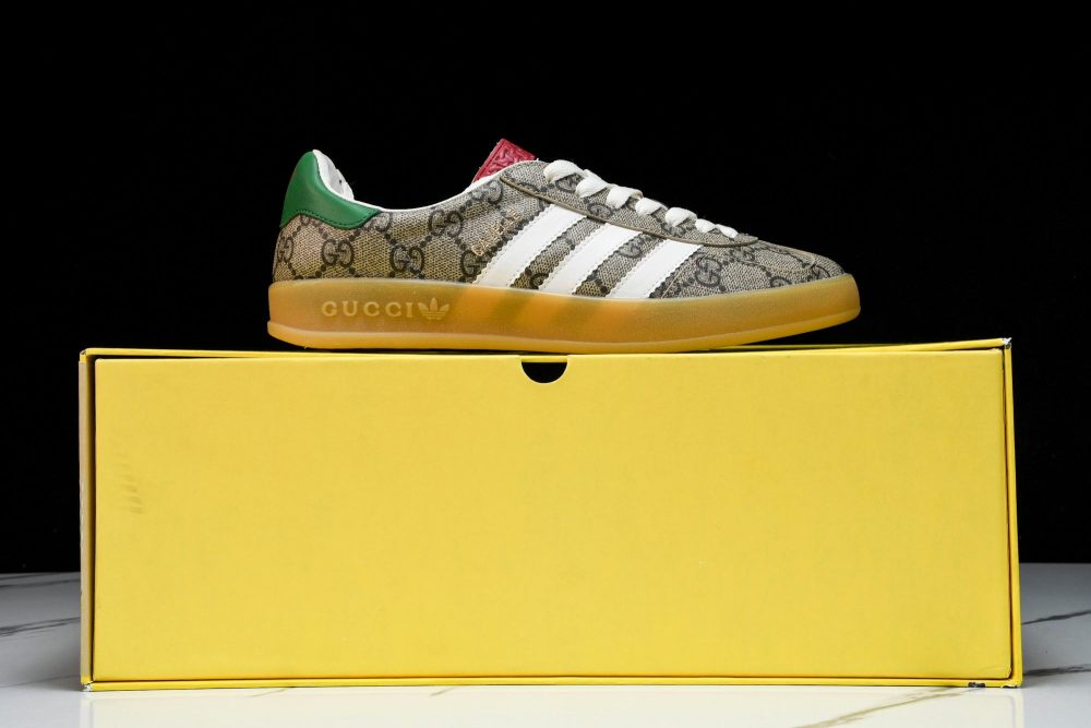 Guссi x Gazelle 'Beige GG Monogram' - Image 24