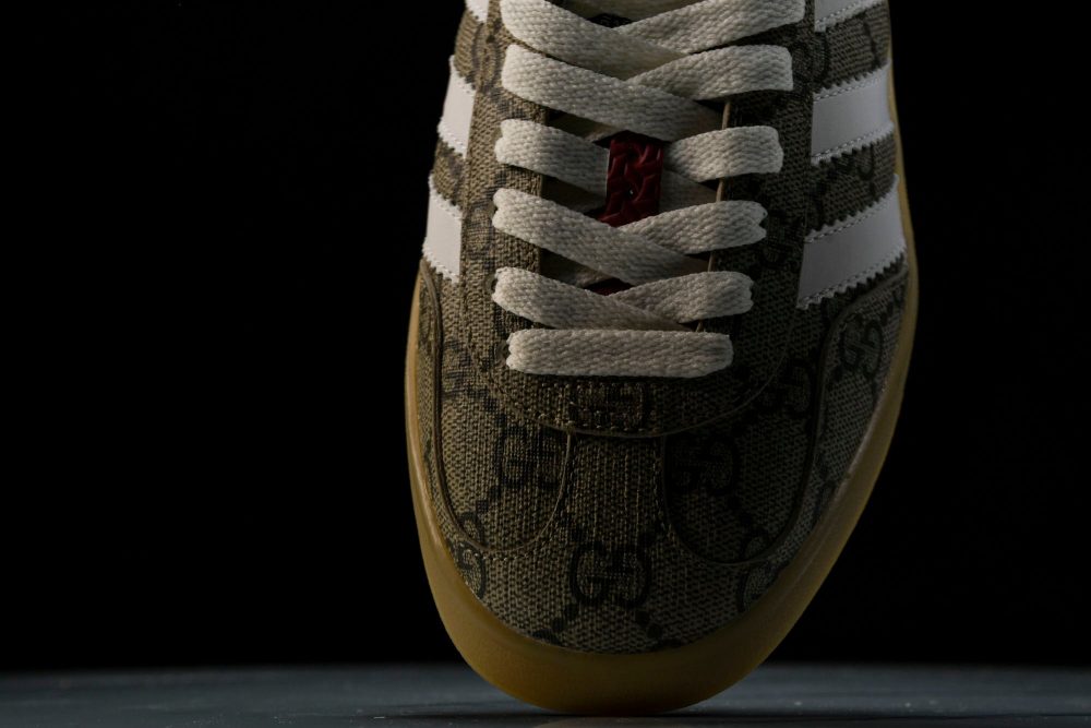 Guссi x Gazelle 'Beige GG Monogram' - Image 6