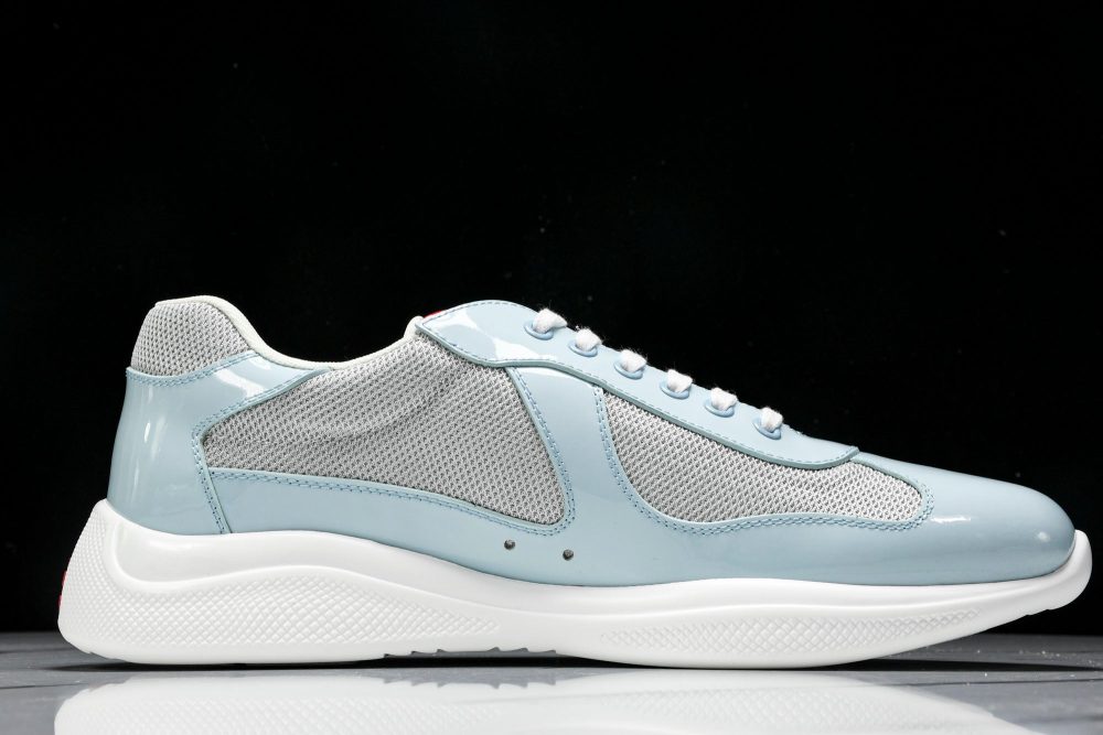 Prada America's Cup Sneaker 'Celeste Silver' - Image 3