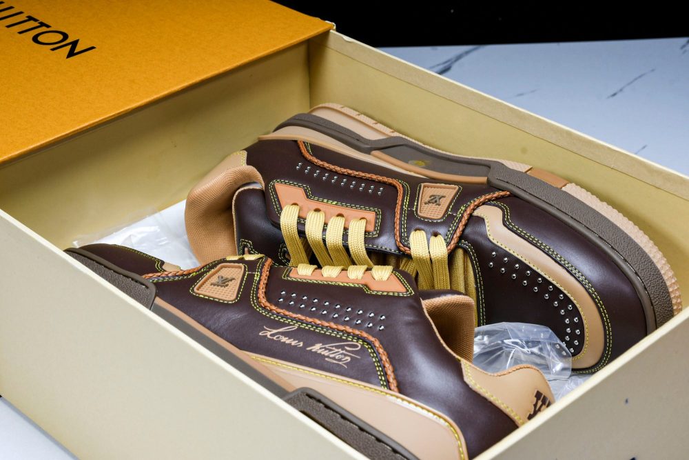 Louis Vuittоп Trainer Low Western 'Brown' - Image 29