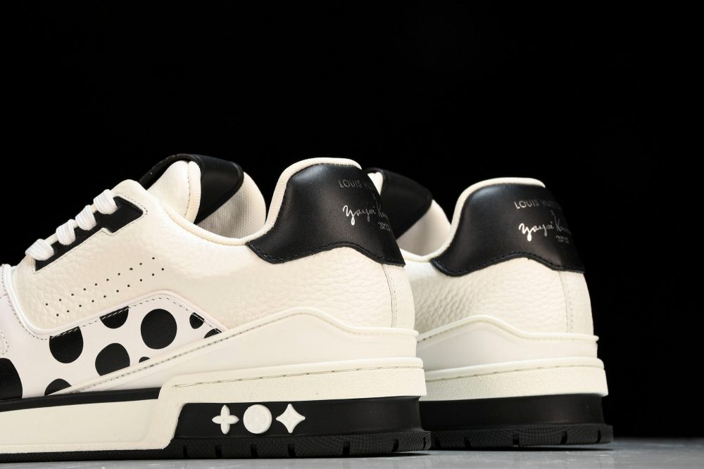 Louis Vuittоп Trainer Low by Yayoi Kusama 'Black' - Image 8