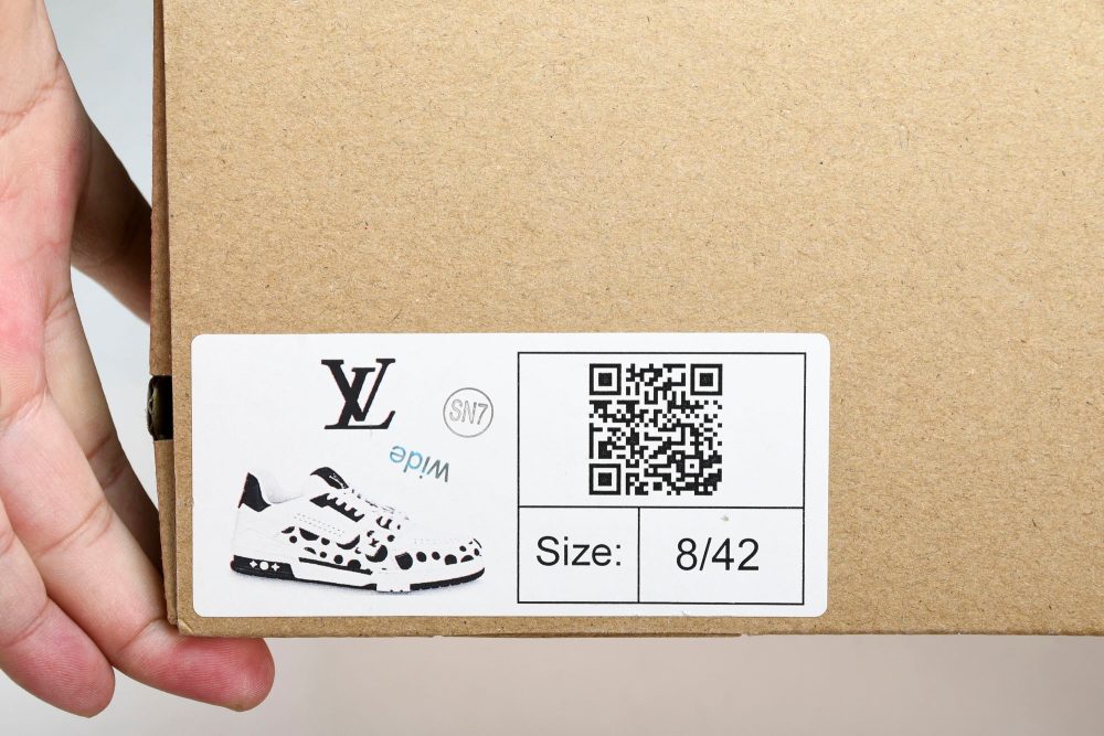 Louis Vuittоп Trainer Low by Yayoi Kusama 'Black' - Image 24