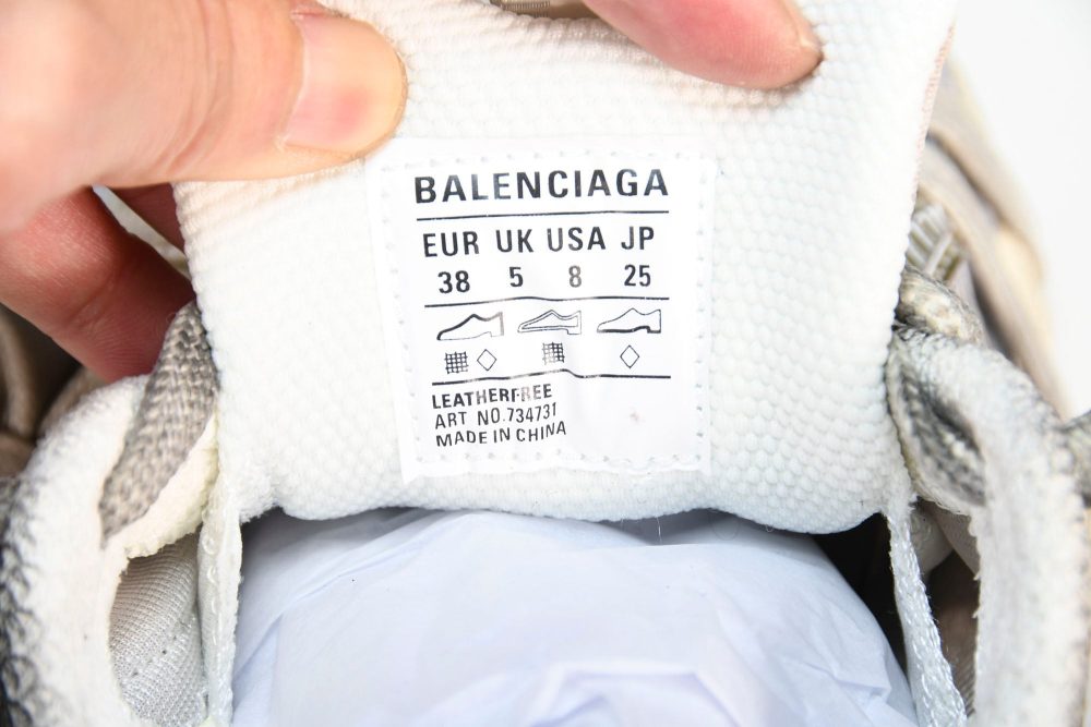 3XL Sneaker 'White Eggshell' - Image 13