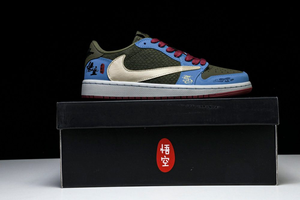 Travis Scott AJ1 Retro Low x Black Myth Wukong (Unreleased) - Image 24