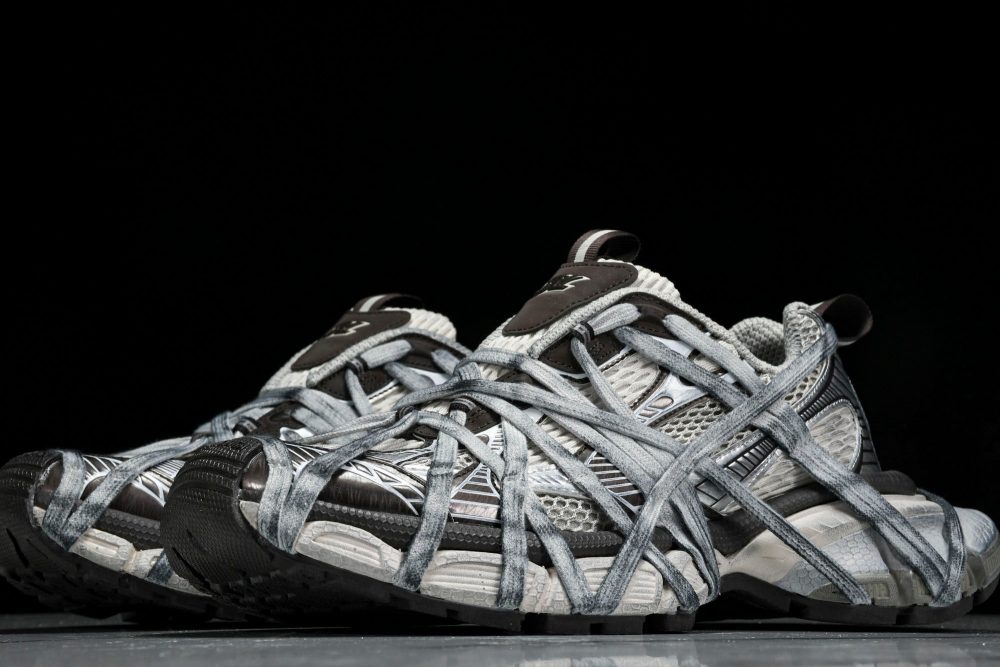 3XL Sneaker Extreme Lace 'Grey Brown' - Image 2