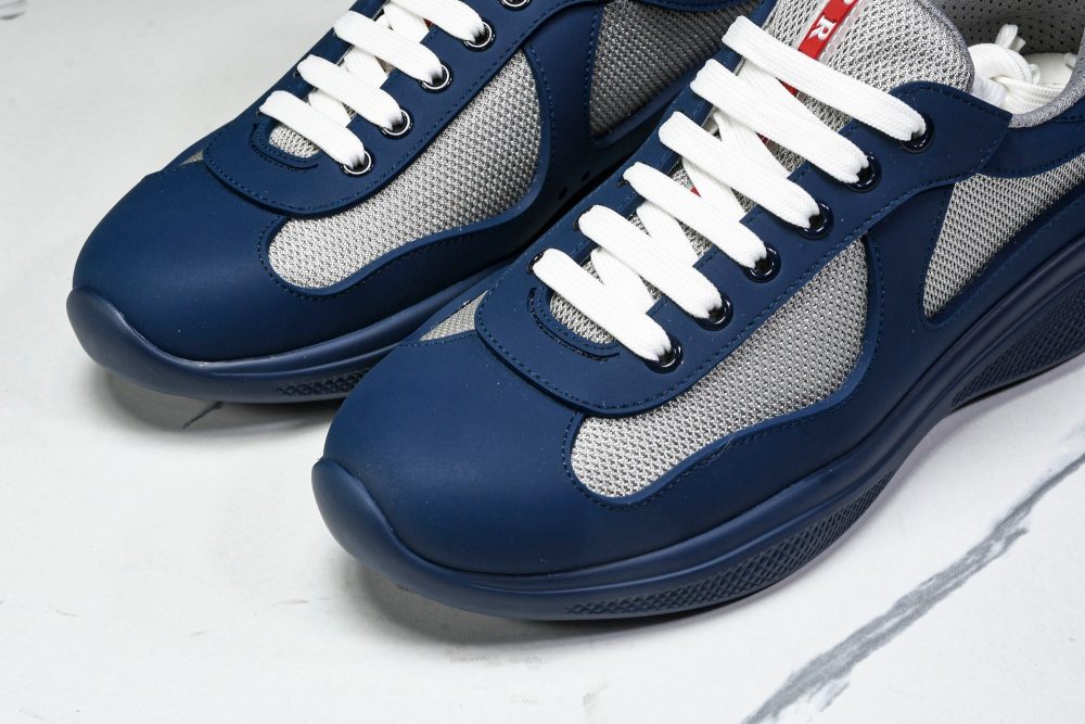 Prada America's Cup Sneaker Soft Rubber 'Royal Blue' - Image 17