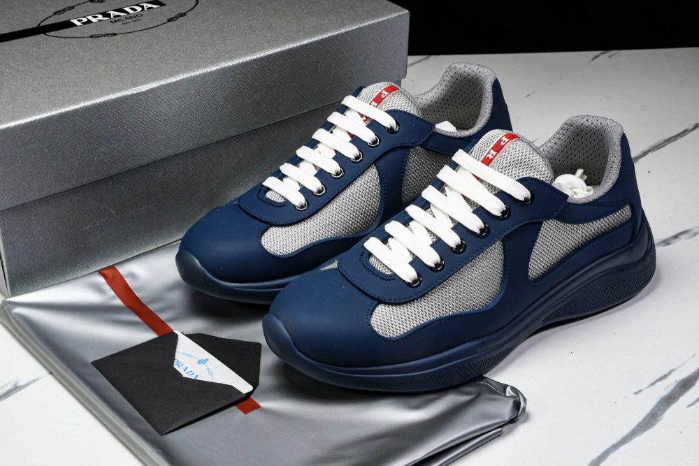 Prada America's Cup Sneaker Soft Rubber 'Royal Blue' - Image 19
