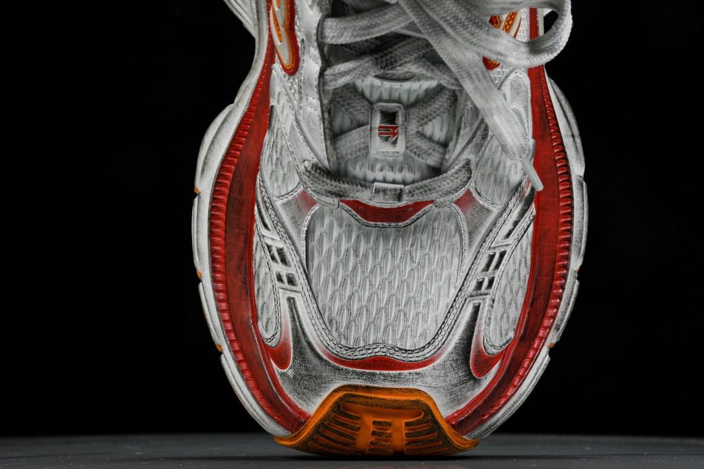 10XL Sneaker 'White Red Orange' - Image 6