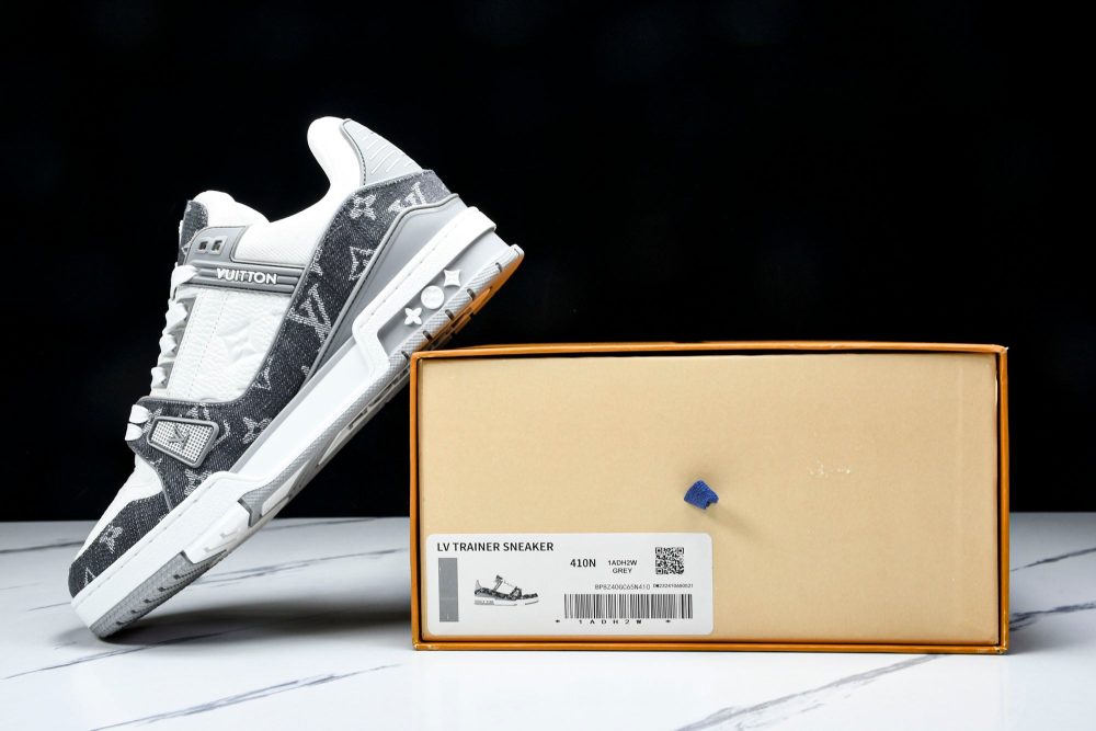 Louis Vuittоп Trainer Low 'Monogram Denim Grey White' - Image 20