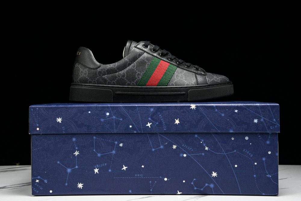 Guссi Ace Web 'Black Monogram' - Image 20