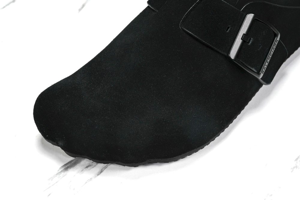 Вirkenstock x Вalenciaga Sunday Mule Suede 'Black' - Image 9