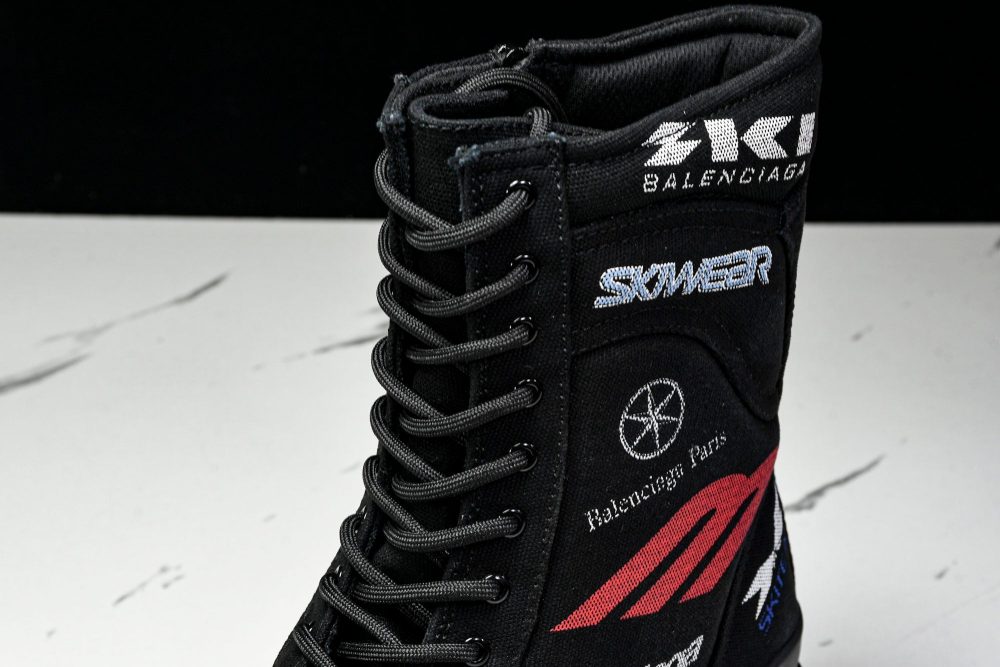 Вalenciaga Combat Strike Boot 'Black' - Image 10