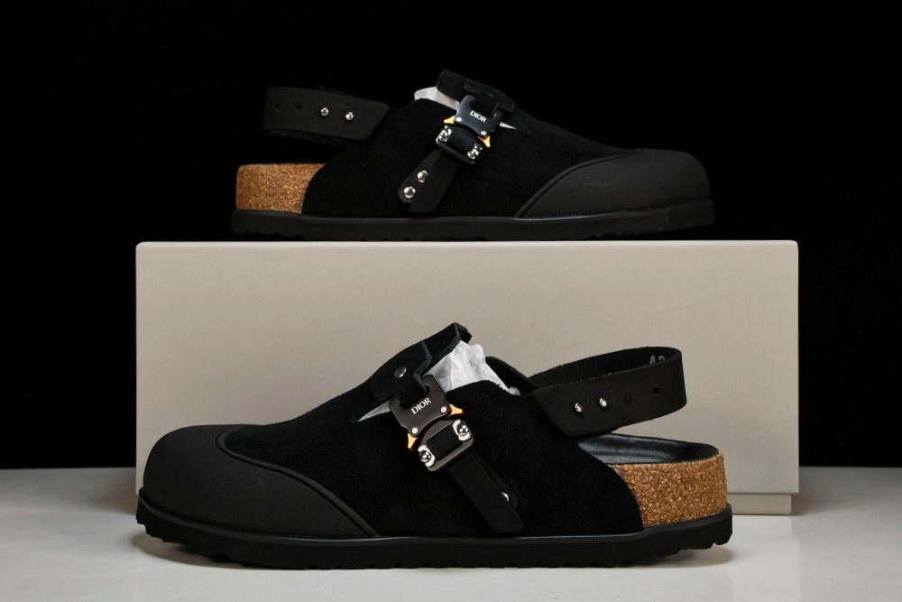 Birkenstock x D1or Tokio Mule Calfskin 'Black' - Image 19