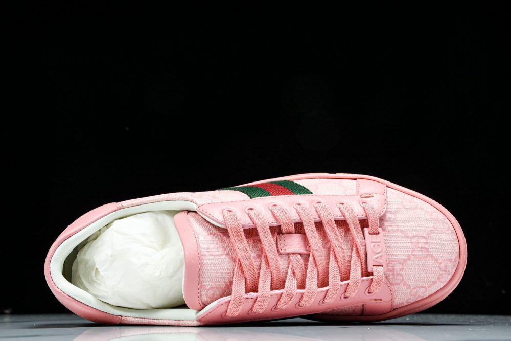 Guссi Ace Web 'Pink Monogram' - Image 4
