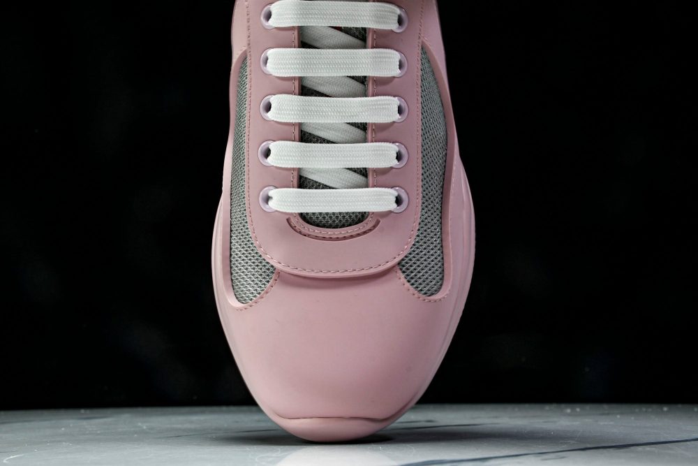 Prada America's Cup Sneaker Soft Rubber 'Pink' - Image 6
