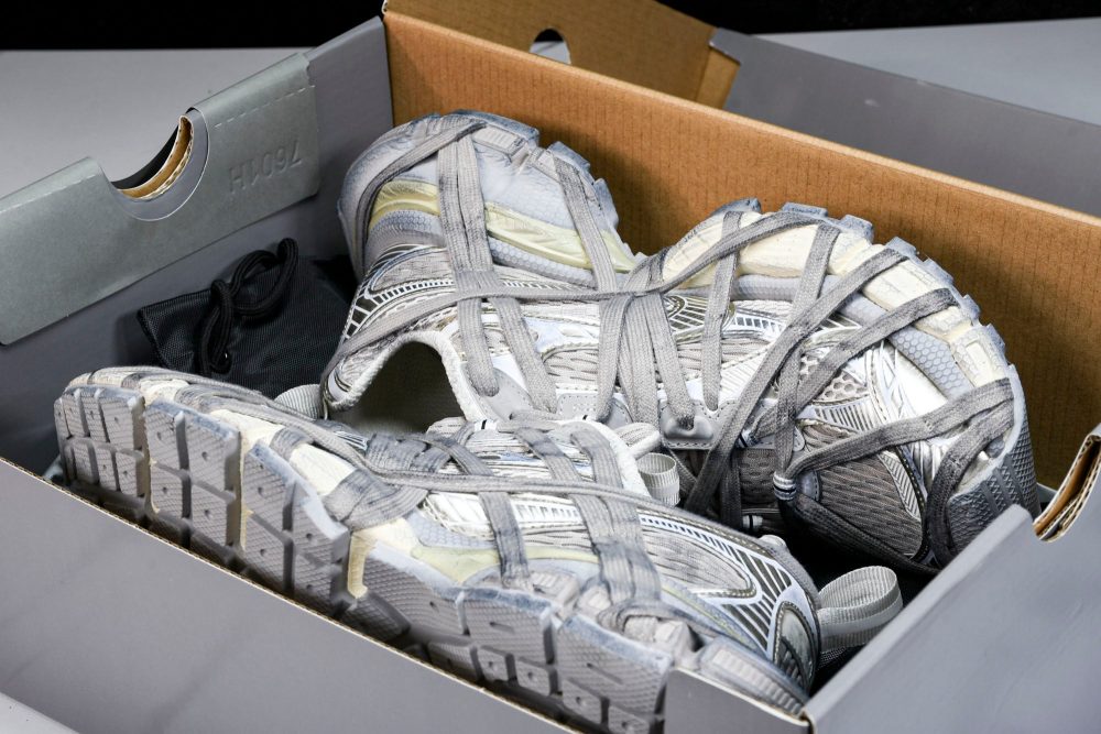 3XL Sneaker Extreme Lace 'Silver' - Image 23
