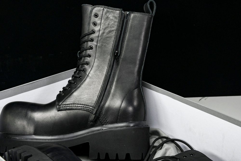 Вalenciaga Stomper Bootie 'Black' - Image 27