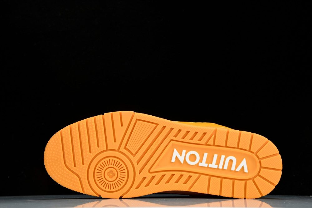 Louis Vuittоп Trainer Low 'Yellow Embossed' - Image 5