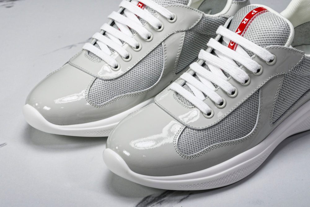 Prada America's Cup Sneaker 'Pearl Silver' - Image 17