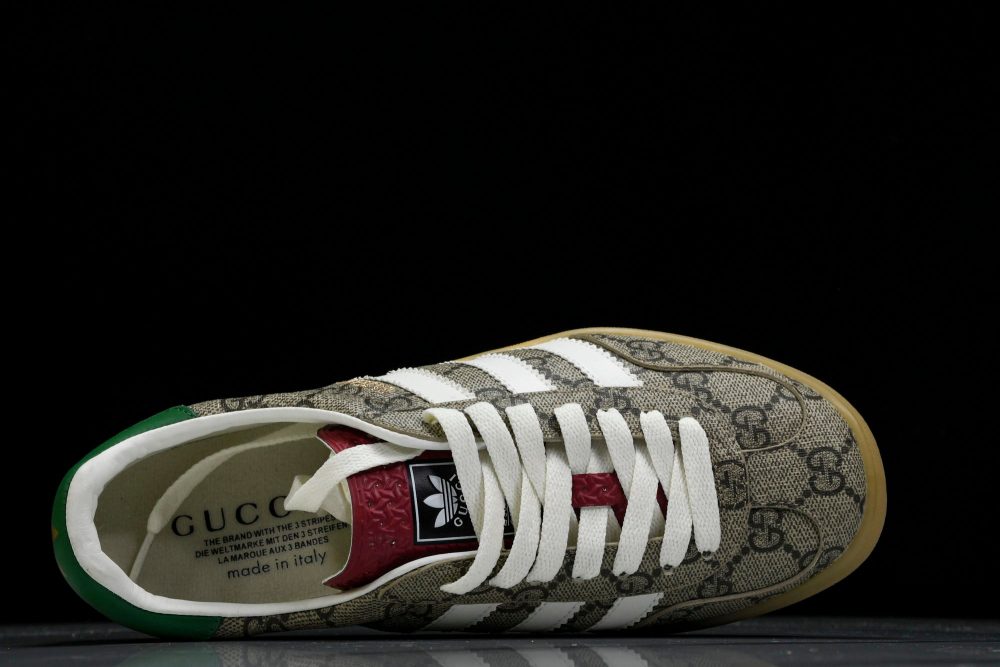 Guссi x Gazelle 'Beige GG Monogram' - Image 4