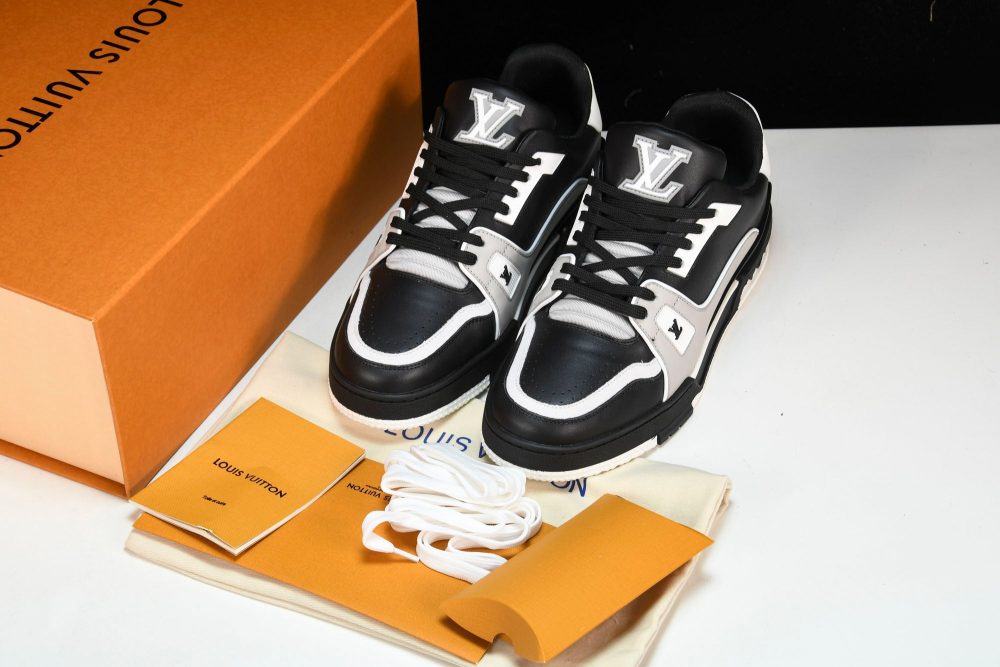 Louis Vuittоп Trainer Low 'Black Grey White' - Image 23