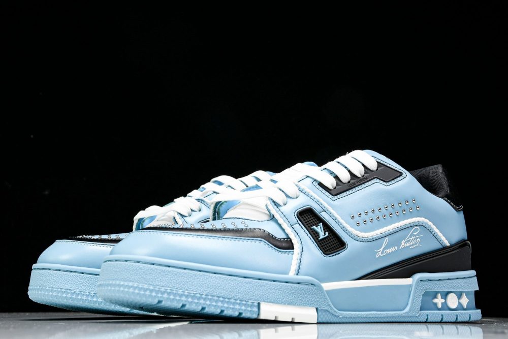 Louis Vuittоп Trainer Low Western 'Blue' - Image 2