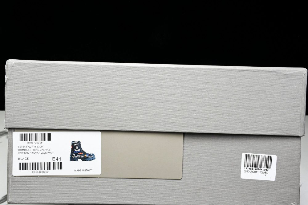 Вalenciaga Combat Strike Boot 'Black' - Image 23