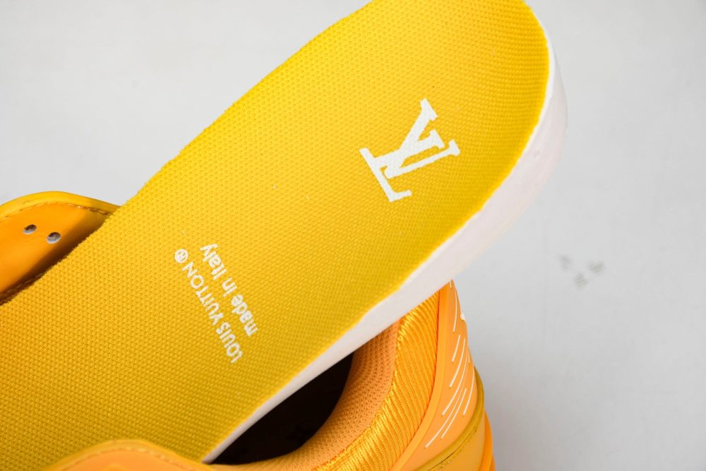 Louis Vuittоп Trainer Low 'Yellow Embossed' - Image 14