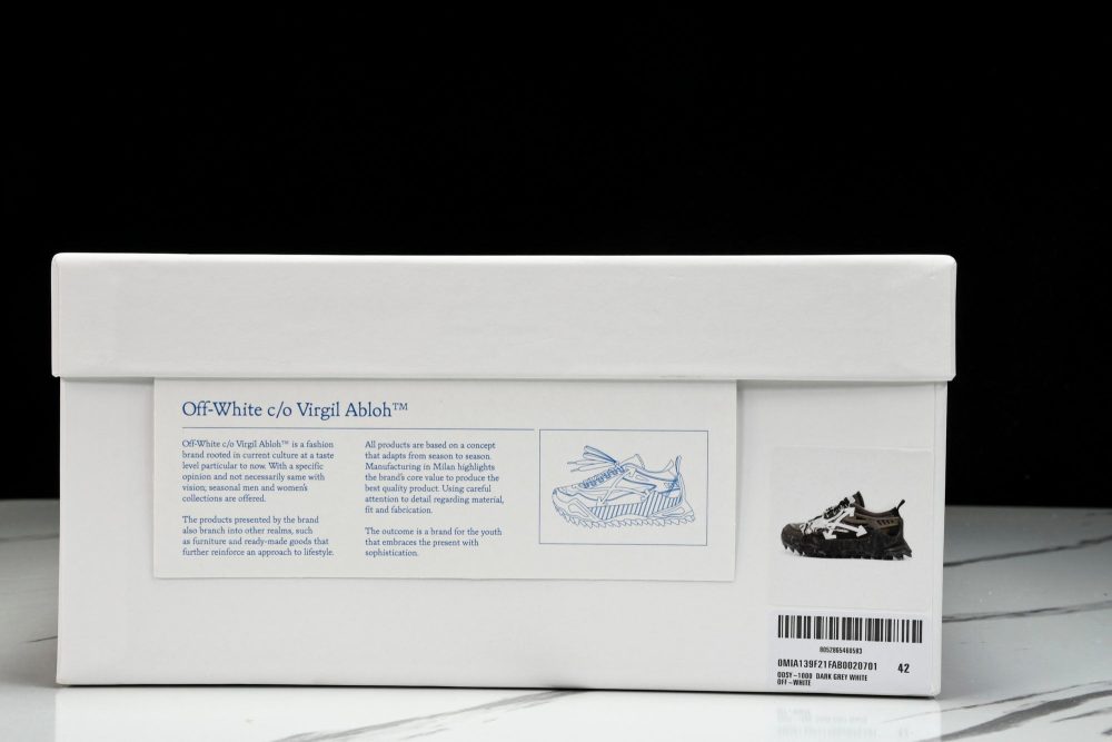Off-White ODSY-1000 'Dark Grey' - Image 27