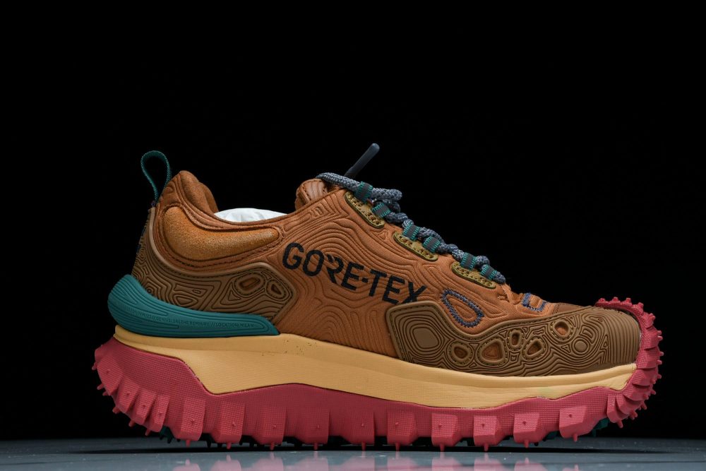Salehe Bembury x Moncler Trailgrip Genius Grain GTX 'Orange' - Image 3