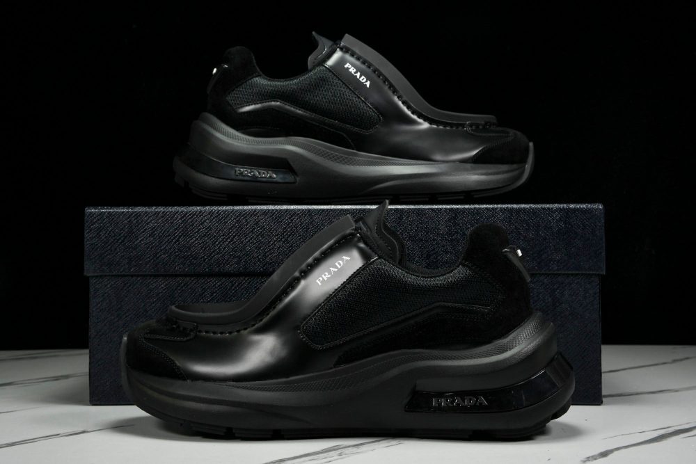Prada Systeme Sneaker 'Black' - Image 21