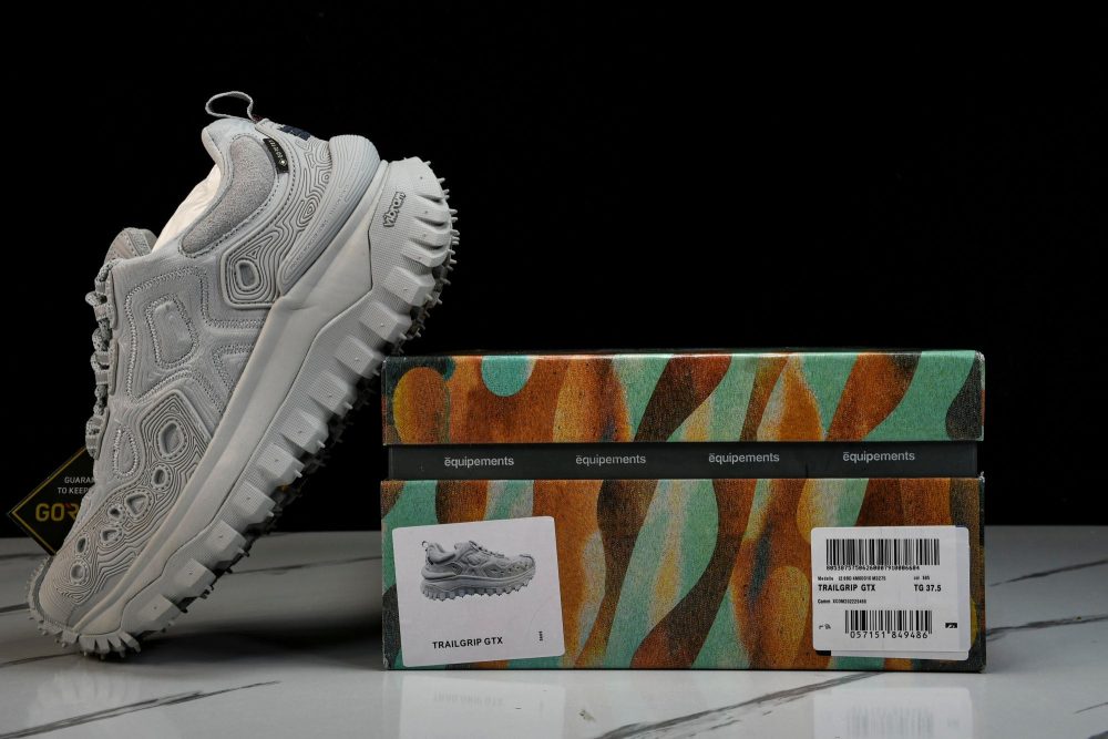 Salehe Bembury x Moncler Trailgrip Genius Grain GTX 'Grey' - Image 25