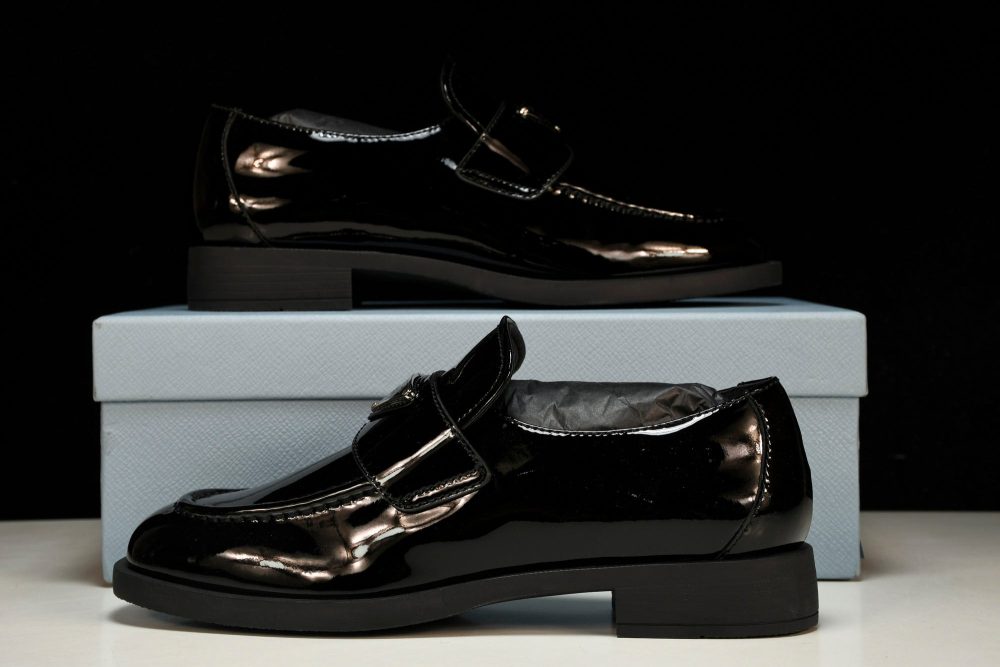 Prada Patent Loafers 'Black' - Image 19