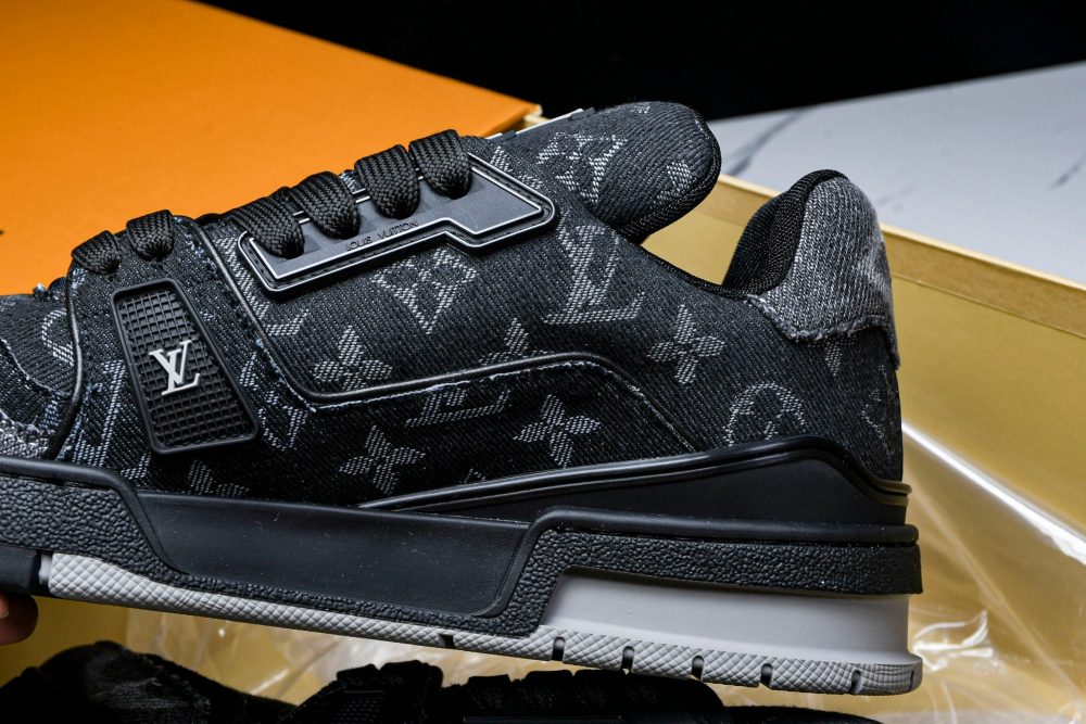 Louis Vuittоп Trainer Low 'Black Denim Monogram Textile' - Image 23