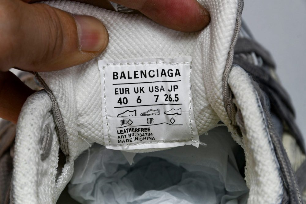 3XL Sneaker Extreme Lace 'Silver' - Image 12