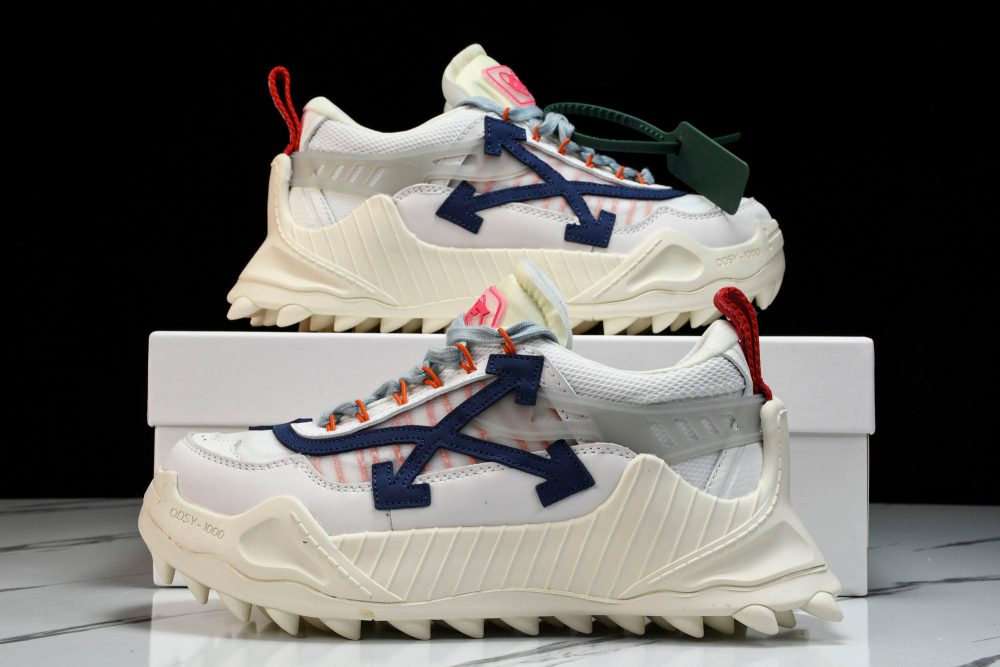 Off-White ODSY-1000 'White Dark Blue' - Image 24