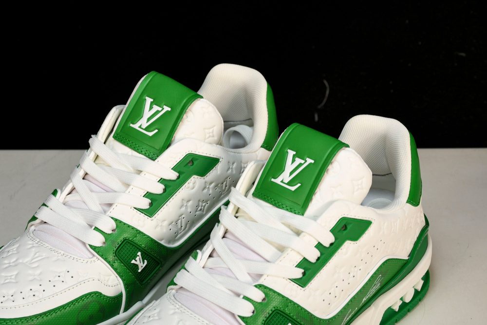 Louis Vuittоп Trainer Low 'Signature Green' - Image 19