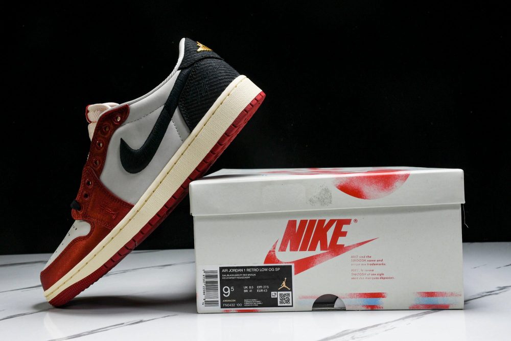 AJ1 Retro Low OG x Trophy Room 'Rookie Card - Away' - Image 28