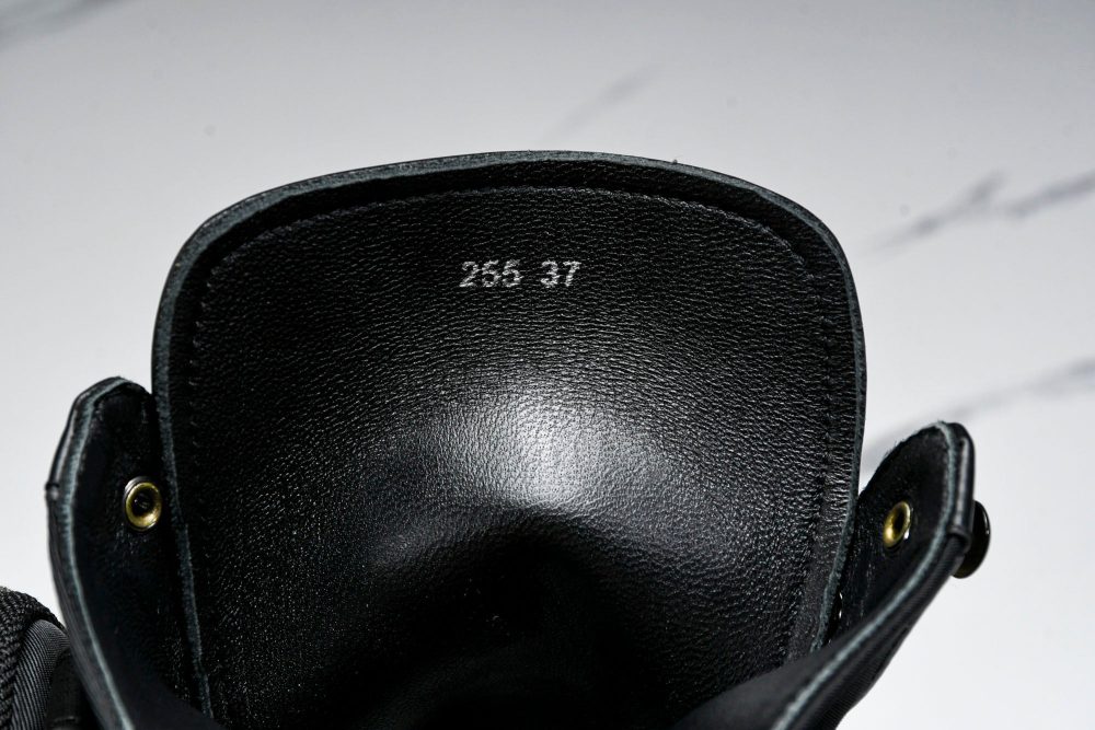 Prada Monolith Boots with Pouch 'Black' - Image 12