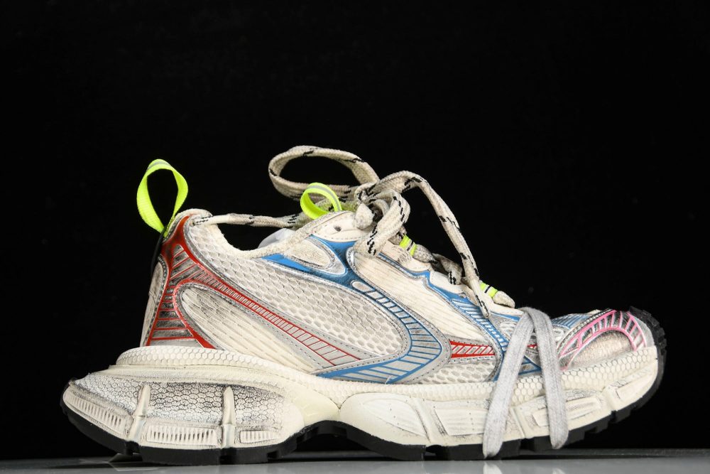 3XL Sneaker 'White Red Blue' - Image 3