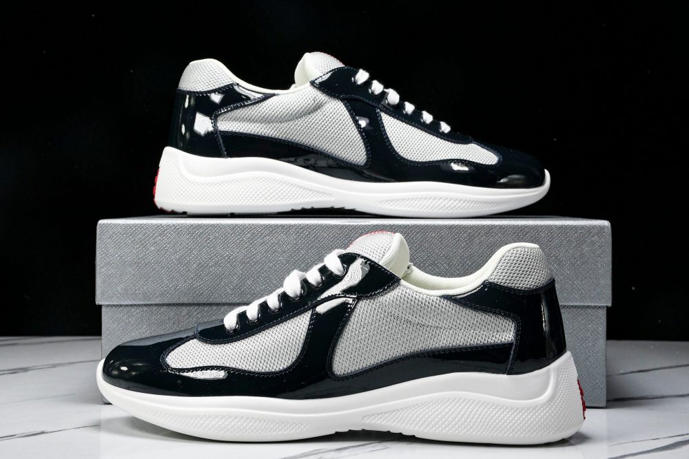 Prada America's Cup Sneaker 'Navy Blue Silver' - Image 21