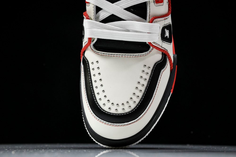 Louis Vuittоп Trainer Low Western 'White Red' - Image 6