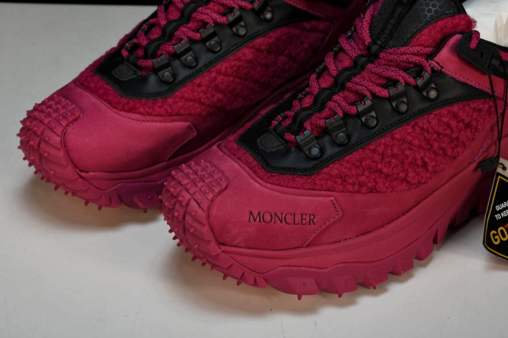 Moncler Trailgrip GTX 'Fuchsia Red Fur' - Image 18