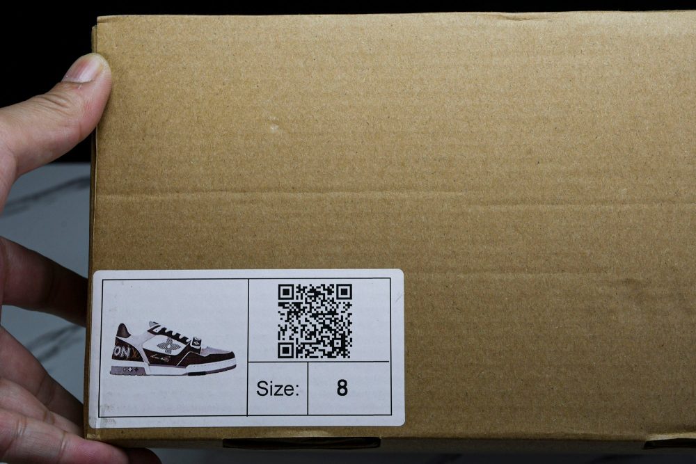 Louis Vuittоп Trainer Low Velcro Strap 'Mocha' - Image 21